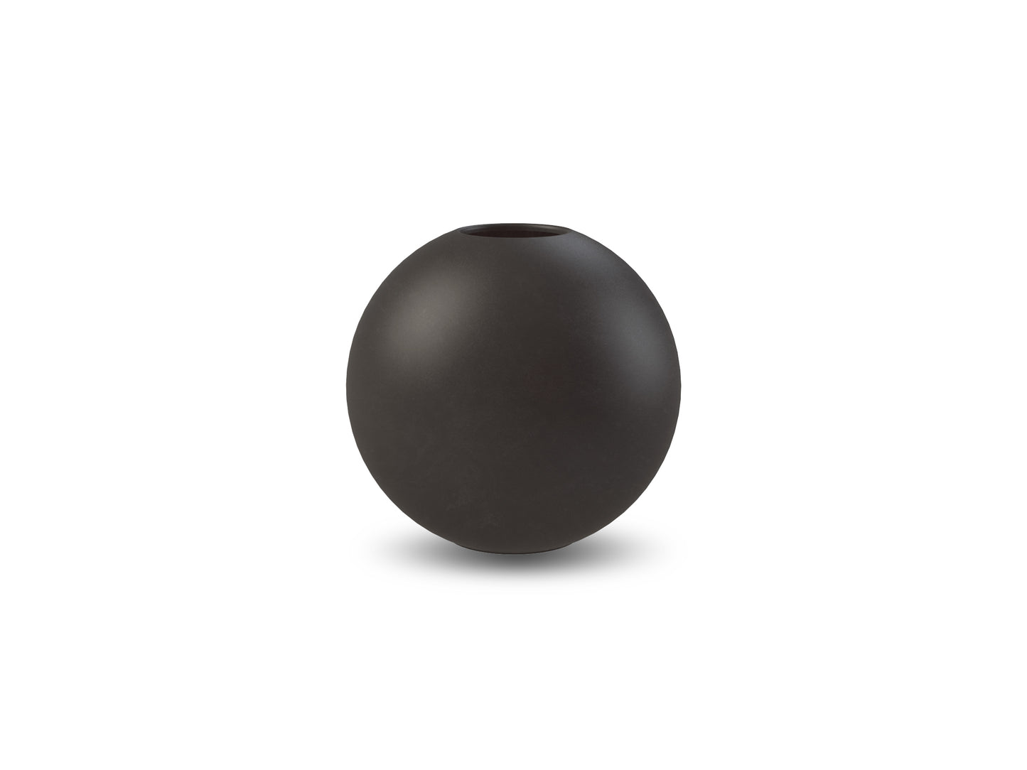Ball vas 10 cm svart