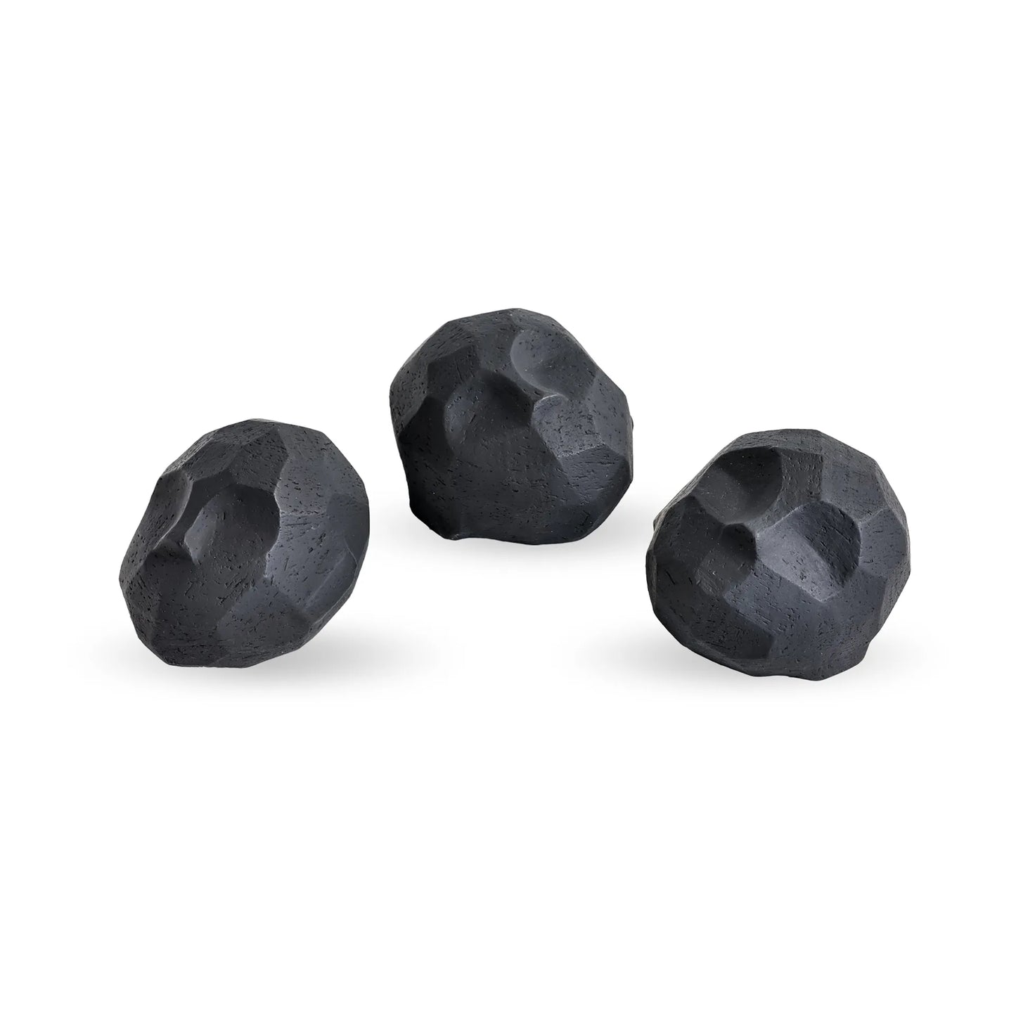 Pebble Heads 3-pack coal